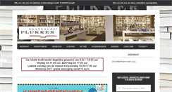Desktop Screenshot of boekhandelplukker.nl