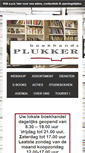 Mobile Screenshot of boekhandelplukker.nl
