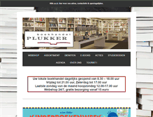 Tablet Screenshot of boekhandelplukker.nl